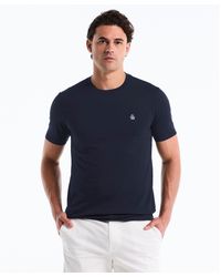 Original Penguin - Sticker Pete Logo T-shirt In Dark Sapphire - Lyst