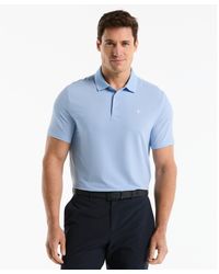 Original Penguin - Seersucker Driver's Golf Polo In Baby Blue Jay - Lyst