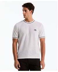 Original Penguin - Earl Mesh Pride T-shirt In Bright White - Lyst