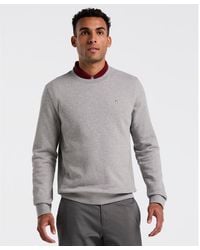 Original Penguin - Sticker Pete Sweatshirt In Rain Heather - Lyst