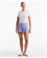 Original Penguin - Women's Pleated Tennis Skort In Pale Iris - Lyst