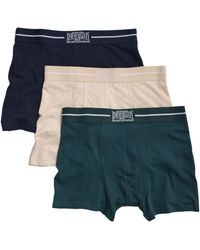 Original Penguin - 3 Pack Plain Boxers In Navy - Lyst