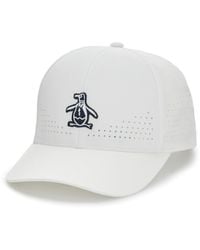 Original Penguin - Country Club Perforated Golf Cap In Bright White - Lyst