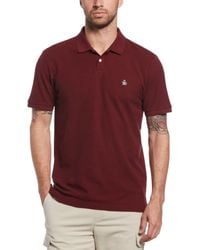 Original Penguin - Daddy Organic Cotton Polo Shirt In Tawny Port - Lyst