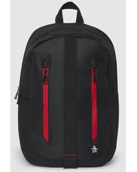 penguin twin strap backpack