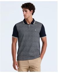 Original Penguin - Mini Jacquard Polo Shirt In Dark Sapphire - Lyst