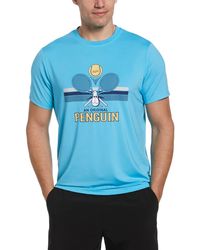 Original Penguin - Performance Trademark Resort Graphic Tennis Tee - Lyst
