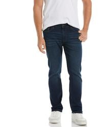 Original Penguin - Vintage Wash Slim Fit Stretch Denim Trousers In Medium Vintage - Lyst