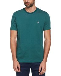 Original Penguin - Micro Stripe T-shirt In June Bug - Lyst