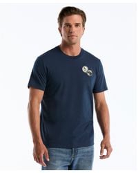 Original Penguin - Bottle Cap Graphic T-shirt In Sargasso Sea - Lyst