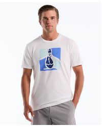 Original Penguin - Floral Pete Graphic T-shirt In Bright White - Lyst