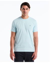 Original Penguin - Sticker Pete Logo T-shirt In Cool Blue - Lyst