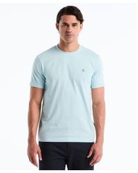 Original Penguin - Sticker Pete Logo T-shirt In Cool Blue - Lyst