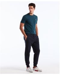 Original Penguin - Sticker Pete Fleece Joggers In Dark Sapphire - Lyst
