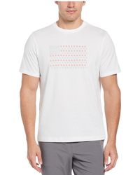 Original Penguin - Americana Pete Graphic Golf T-shirt In Bright White - Lyst