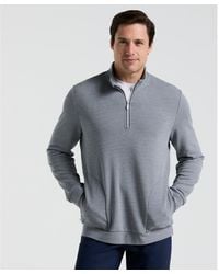 Original Penguin - Ottoman Quarter Zip Golf Jacket In Quiet Grey Heather - Lyst