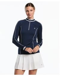 Original Penguin - Women's Sun Protection Top In Black Iris - Lyst