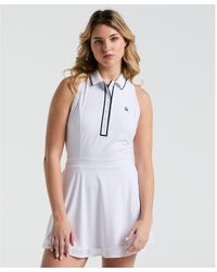 Original Penguin - Women's Veronica Sleeveless Dress In Bright White - Lyst