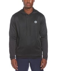 Original Penguin - Midweight Layering Golf Hoodie In Caviar - Lyst