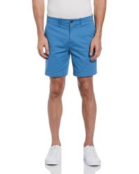 Original Penguin - Bedford Cord Short In Vallarta Blue - Lyst