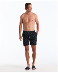 Original Penguin - Re-pete Swim Shorts In Dark Sapphire - Lyst