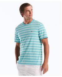 Original Penguin - Breton Striped T-shirt In Aquarelle - Lyst