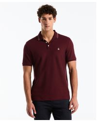 Original Penguin - Honeycomb Jacquard Tipped Polo In Port Royale - Lyst