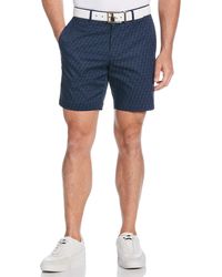 Original Penguin - Penguin Print Performance Golf Shorts In Black Iris - Lyst