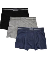 Original Penguin - 3 Pack Plain Boxers In Grey - Lyst