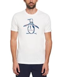 Original Penguin - Striped Pete Graphic Print T-shirt - Lyst