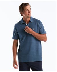 Original Penguin - Honeycomb Textured Polo Shirt In Sargasso Sea - Lyst