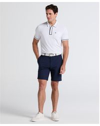 Original Penguin - The Player 9" Golf Shorts In Black Iris - Lyst