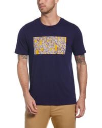 Original Penguin - Floral Logo T-Shirt - Lyst