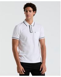 Original Penguin - Earl Pique Polo Shirt In Birch - Lyst