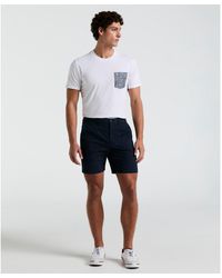 Original Penguin - Chino Shorts In Dark Sapphire - Lyst