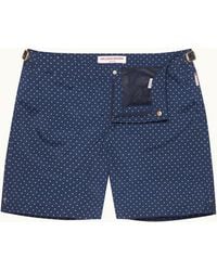 Orlebar Brown - Mid-Length Polka Dot Print Swim Shorts - Lyst