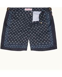 Orlebar Brown - Mid-Length Swim Shorts With Exclusive Luminis Print - Lyst