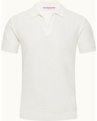 Orlebar Brown - Tailored Fit Mercerised Cotton Polo Shirt - Lyst