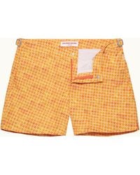 Orlebar Brown - Shorter-Length Geo Print Swim Shorts - Lyst