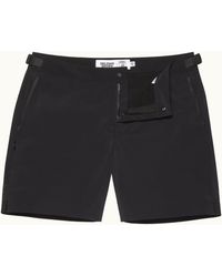Orlebar Brown - And Automobili Lamborghini 'Automobili Lamborghini' Logo Bonded Tape Mid-Length Swim Shorts - Lyst