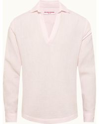 Orlebar Brown - Seersucker Stripe Shirt - Lyst