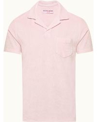 Orlebar Brown - Luxury Tailored Towelling Polo Shirt - Lyst