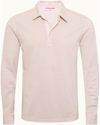 Orlebar Brown - Garment Dyed Pique Polo Shirt - Lyst