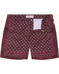 Orlebar Brown - Mid-Length Swim Shorts With Exclusive Luminis Print - Lyst