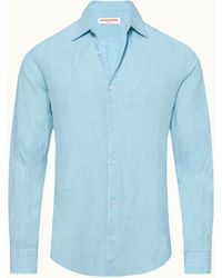 Orlebar Brown - Relaxed Fit Short Sleeve Shirt - Lyst