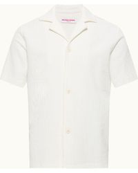 Orlebar Brown - Relaxed Fit Capri Collar Short-Sleeve Towelling Shirt - Lyst