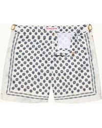 Orlebar Brown - Mid-Length Swim Shorts With Exclusive Luminis Print - Lyst