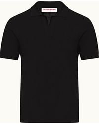Orlebar Brown - Classic Fit Waffle Mesh Stitch Polo Shirt For - Lyst
