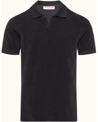 Orlebar Brown - Classic Fit Short Sleeve Mid Weight Towelling Polo Shirt - Lyst