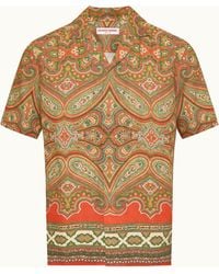 Orlebar Brown - Relaxed Fit Short Sleeve Shirt - Lyst